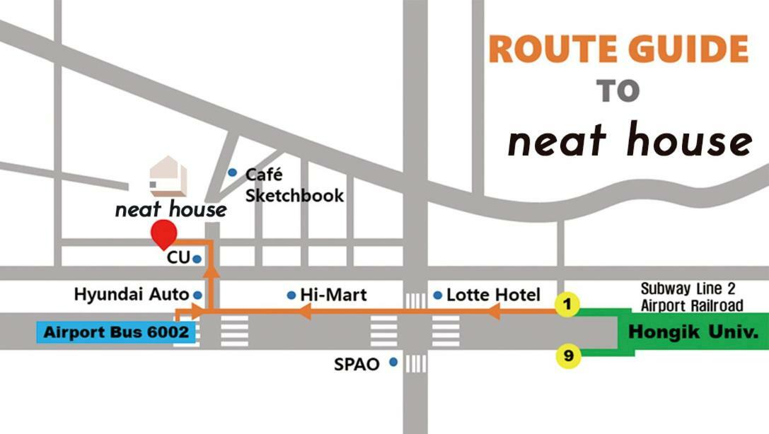 Neat House Hotel Szöul Kültér fotó